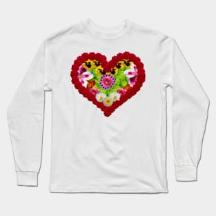 Heart of flowers Long Sleeve T-Shirt
